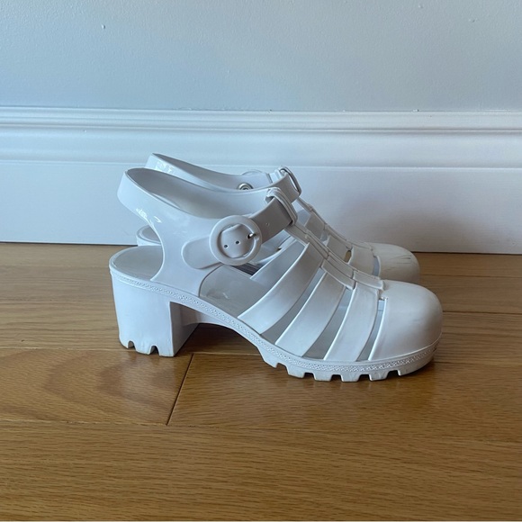 White jelly shoes - Picture 3 of 4